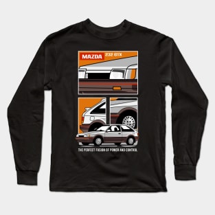 Vintage Turbo Mazda Long Sleeve T-Shirt